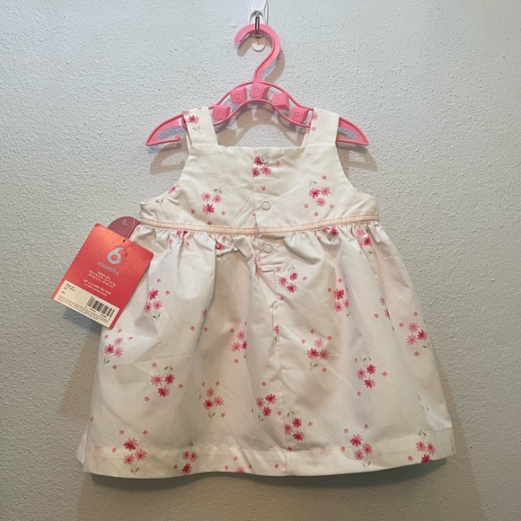 Carter’s Pretty in Pink Girls 6M Sundress and Bloomers - Picture 7 of 7